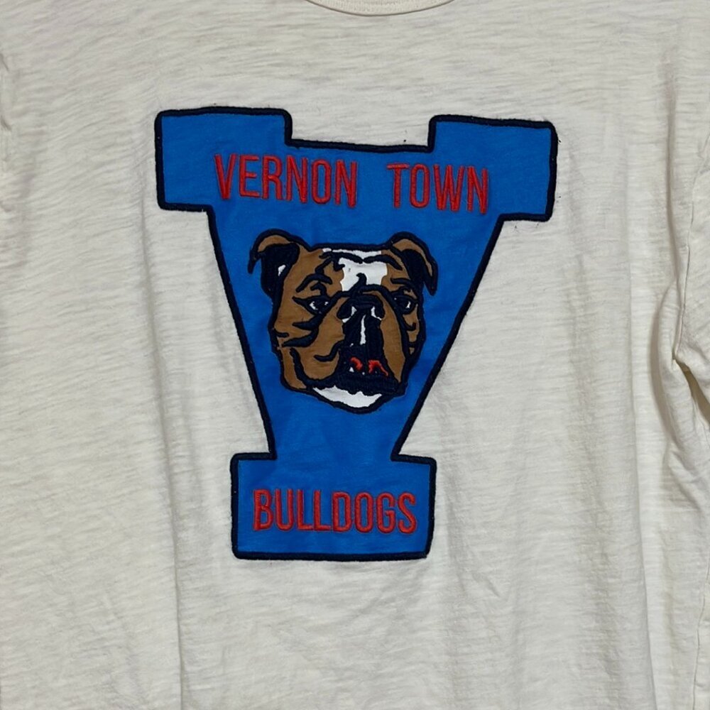 J. Crew Crewcuts Boy's Long Sleeve Varsity Dog Graphic Sz XL - Picture 2 of 6